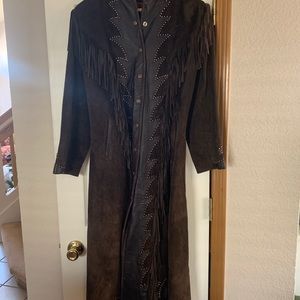 Freedom leather duster